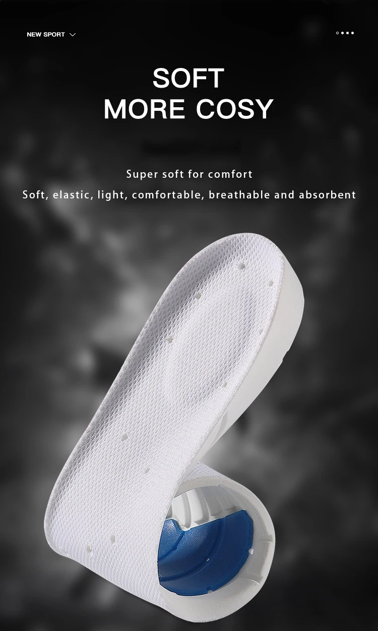 ETPU Sports Insoles Air Cushion Shock Absorbing Pads