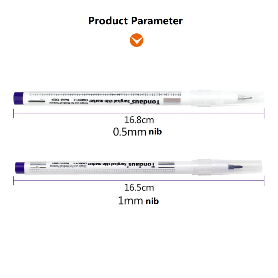 Корейская Полуперманентная татуировочная маркерная ручка, линия губ, дизайн в форме бровей, ручка для позиционирования кожи с одной двойной головкой, водонепроницаемая ручка