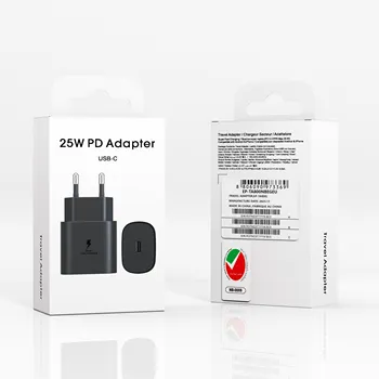 Original Packaging 25W Pd Adapter White And Black Color With Different Plug