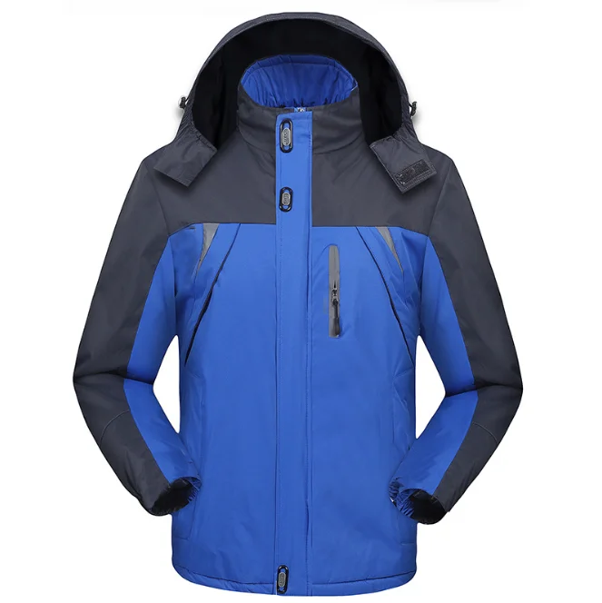 AI-MICH Custom Print Waterproof Winter Jacket with Velvet for Employee Staff Uniform