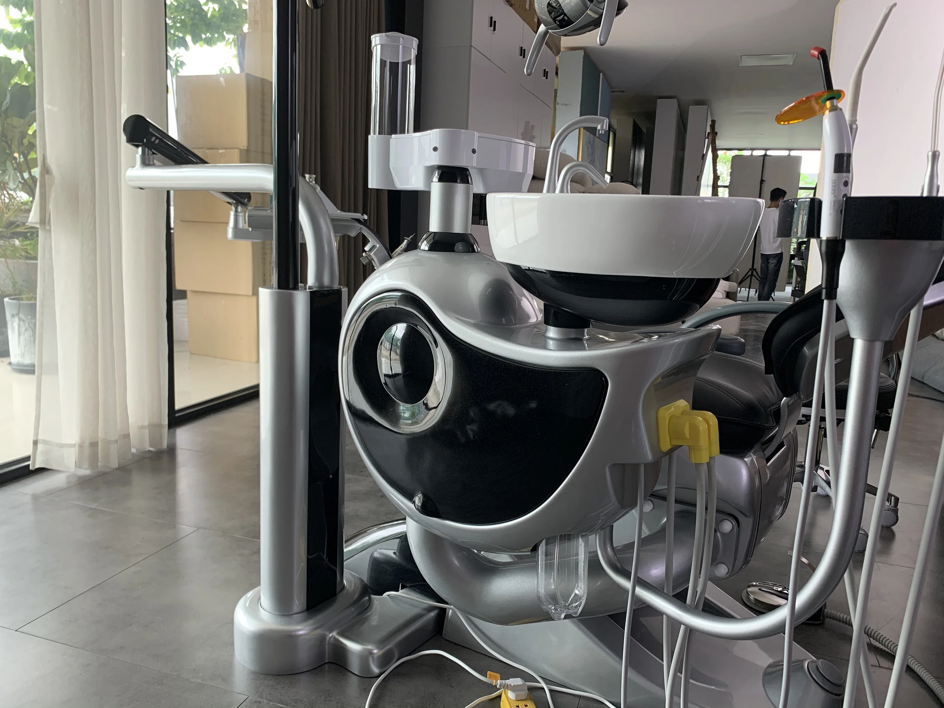 中国医院牙科诊所佛山市安全牙医设备单位套装牙椅