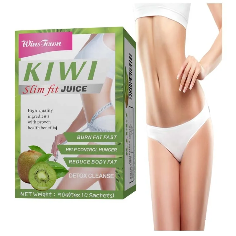 Herbs kiwi flavor slim fruit juice powder diet flat tummy Detox Weight