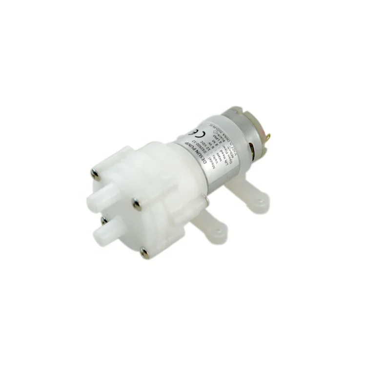12V 24V 100degC Low Noise High Quality Mini Food Grade Suction Water Pump