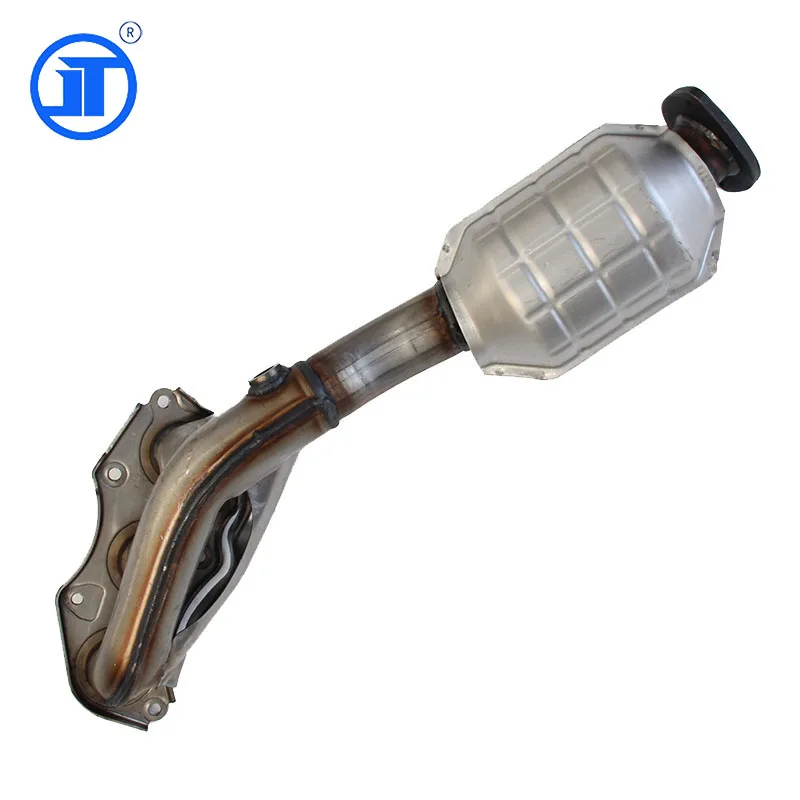 触媒コンバーター 金属製 フランジ型 触媒コンバーター 金属製