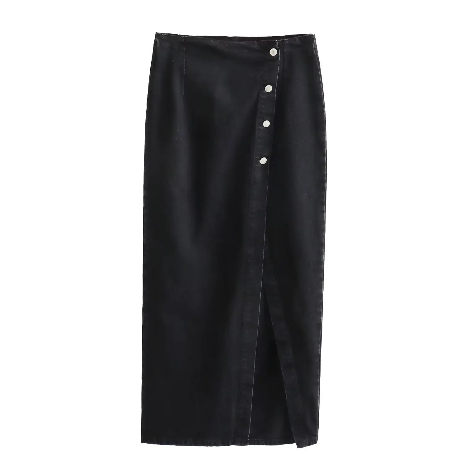 Clothing Manufacturers Vintage Casual Custom Denim Jackets Vests Women's Jackets Vests Midi Skirts Set