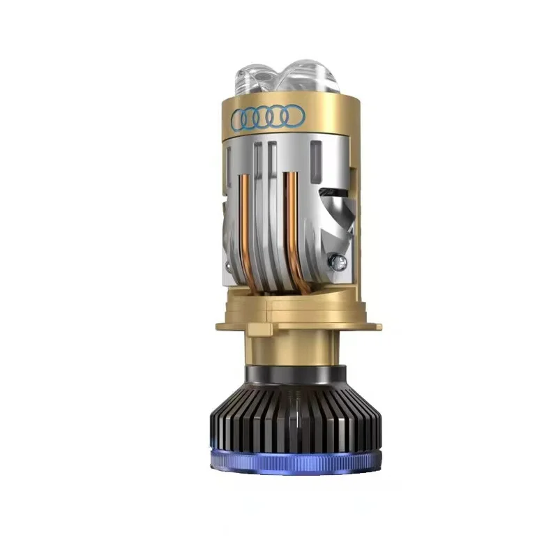 T8 Pro LED H4 Projector Bulb H4 Mini LED Laser Lens Retrofit 150W Canbus Auto LED Lights H4 LED Headlight Projector