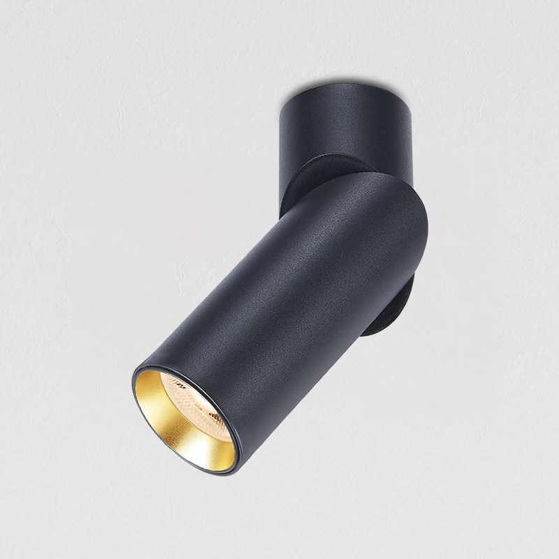 Pure Aluminum Surface Mounted Led Ceiling Light GU10 Spotlights for Home Adjust Spot Light Modern 3W 5W 6W 7W 90 Adjustable 100