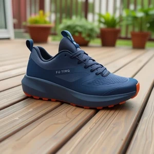 Waterproof Trail Running Shoes with Cushioned Midsole Durable Hiking Boots Non-Slip Design Outdoor Adventure Footwear