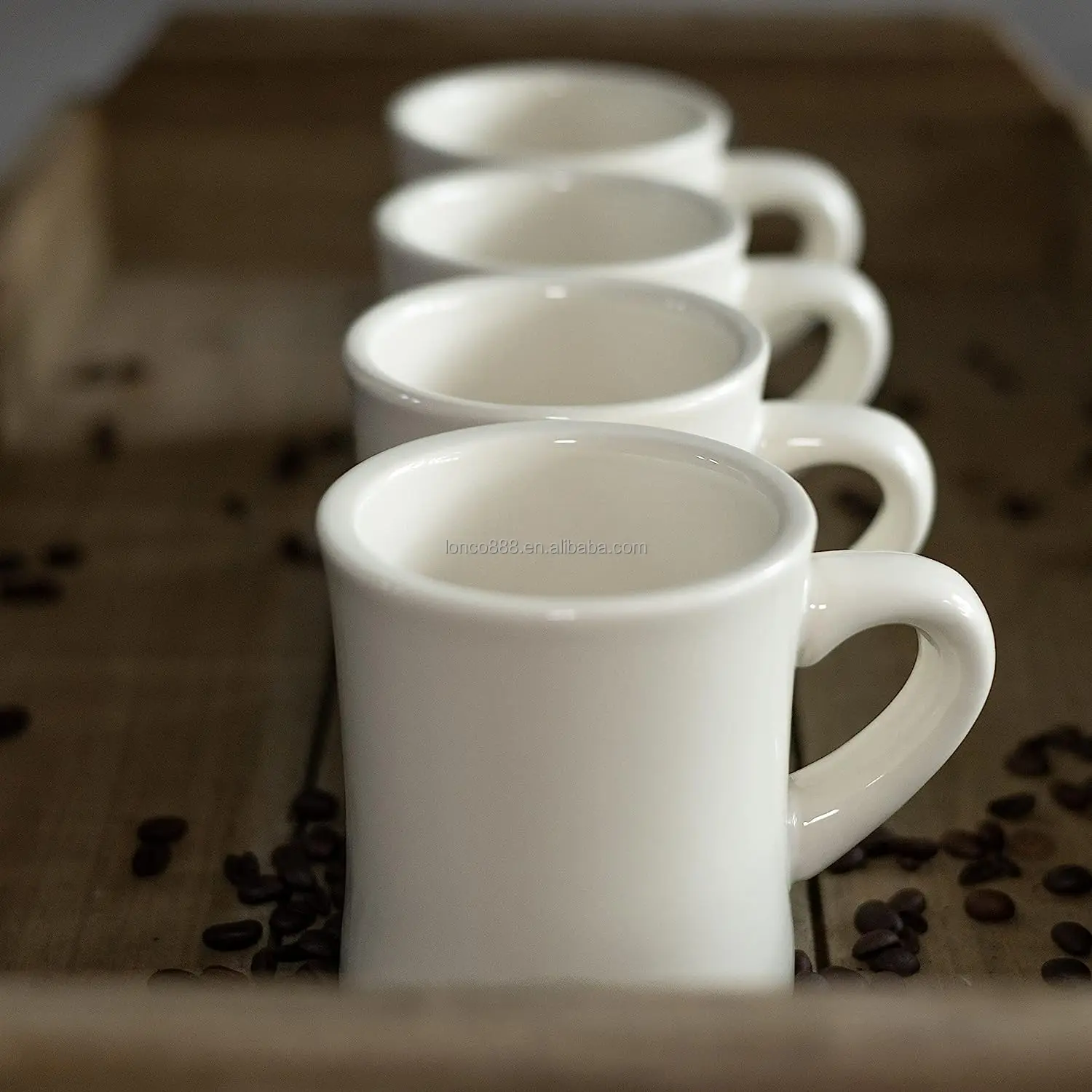 Amfyn Printed Ceramic Coffee Mug - 1 Pieces, White, 11oz main image 0