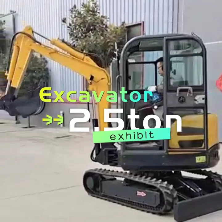 Free Shipping Excavator Mini 1ton 1.8ton 2ton 2.5t Small Excavator ...