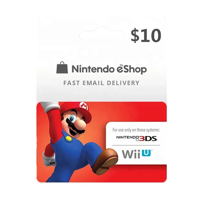 NINTENDO Tarjeta Nintendo Eshop Card $10