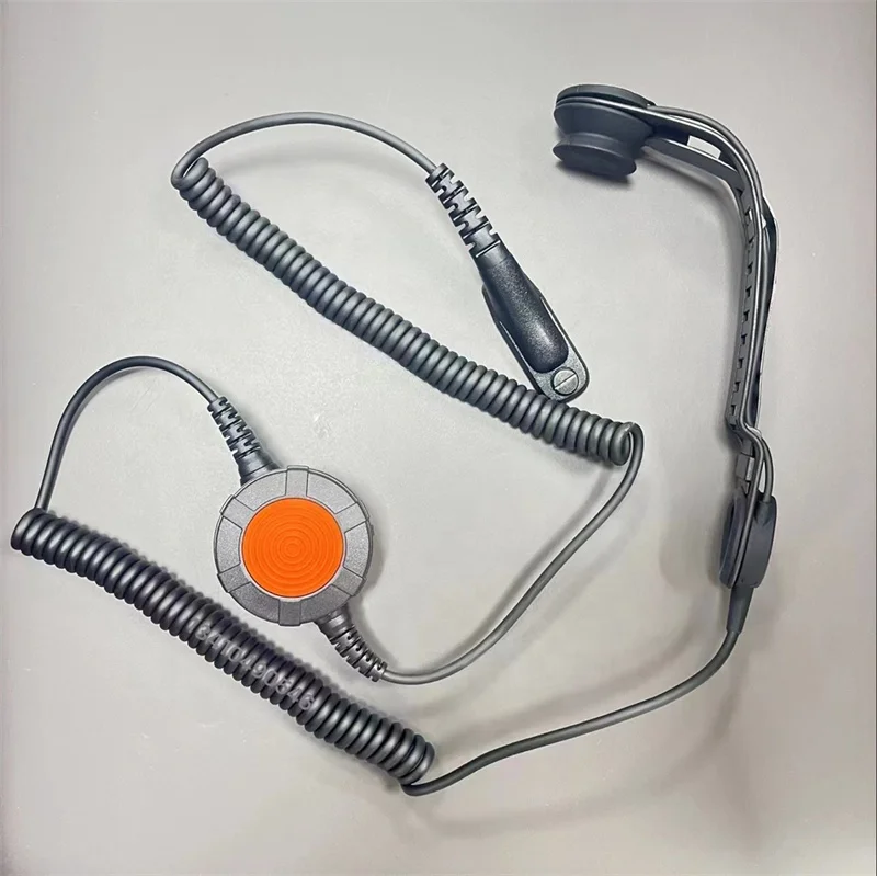 Fireman Helmet Intercom Radio Communicate Fire Fighting Station Headset Headphone Earphone Ptt Mic for Motorola Walkie Talkie