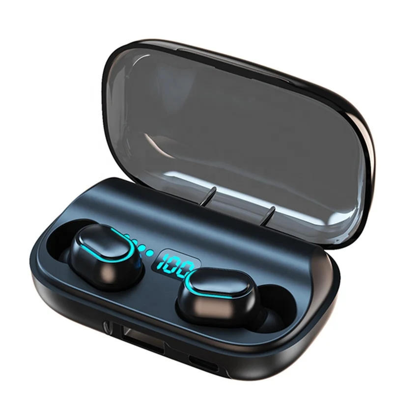 F9 5 Tws Mini In-ear Headphone Bt5.1 Sports Gaming Headset Led Display  2000mah Power Bank Earphone Bt Wireless Earbuds Tws F9 - Buy Bt Wireless  Earbud Tws F9,In-ear Headphone,Audifonos F9 Product on