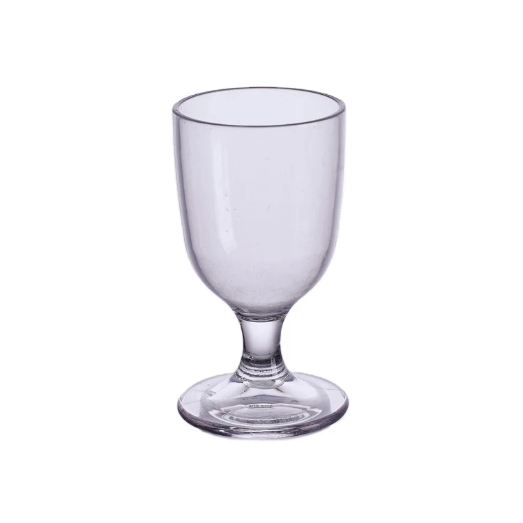 Wholesale Vintage Clear Polycarbonate Acrylic Plastic Wine Glass