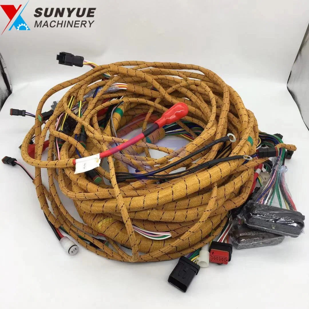 C7 Chassis Wiring Harness Assembly for Excavator Parts, P/N 283
