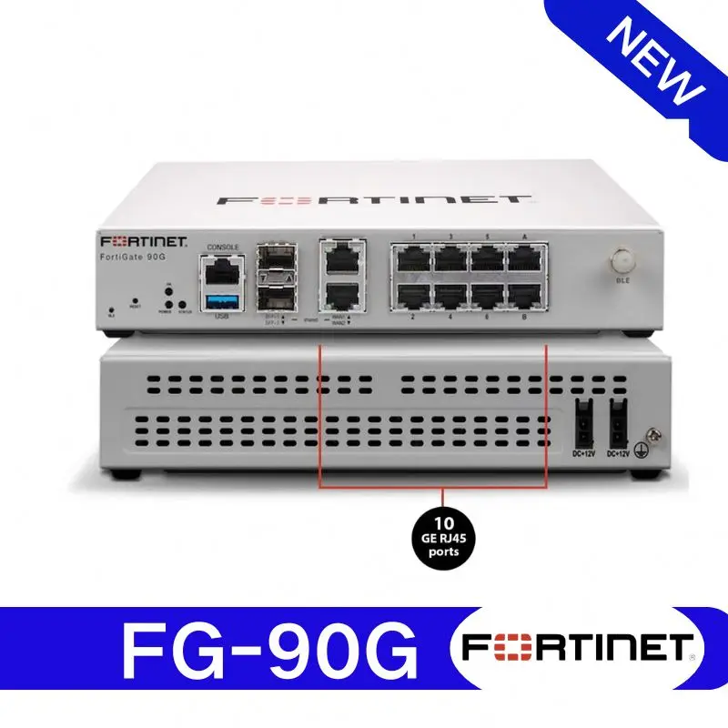 Brand New Fortinet FG-90G FortiGate Firewall VPN IPS Router