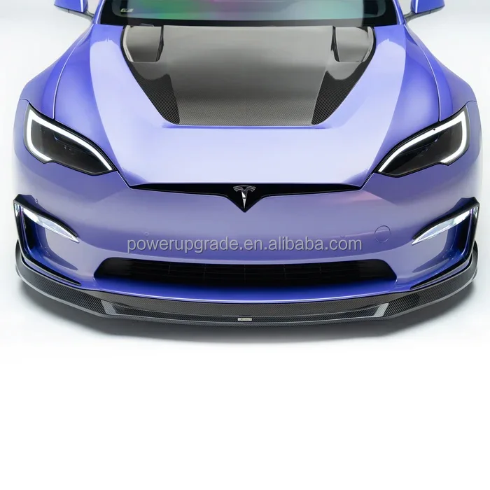 Tesla Front Body Shell Wholesale Dry Carbon Fiber Bodykit for Tesla Model S