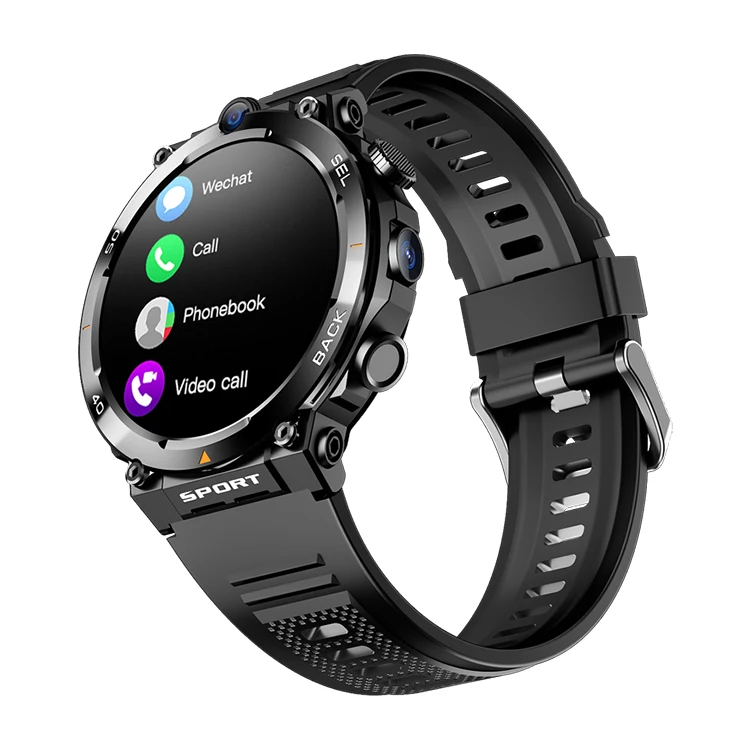2024 New H10 4G Android Smart Watch Waterproof Video Call With WiFi GPS Dual Camera BT Call Smart Watch