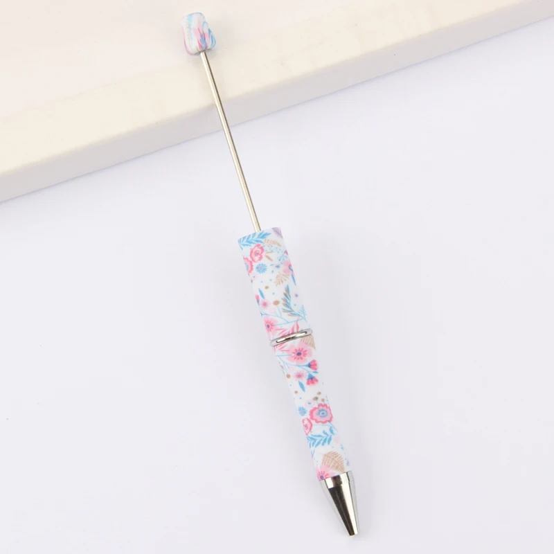 Pinkish LV Beaded Pen – www.