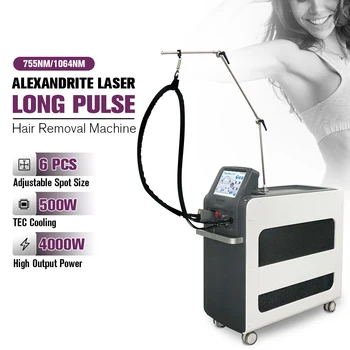 Alexandrite Laser Long Pulse Laser 755nm Alexandrite And Yag Nd Yag Long Pulsed Alexandrite Laser Hair Removal Machine