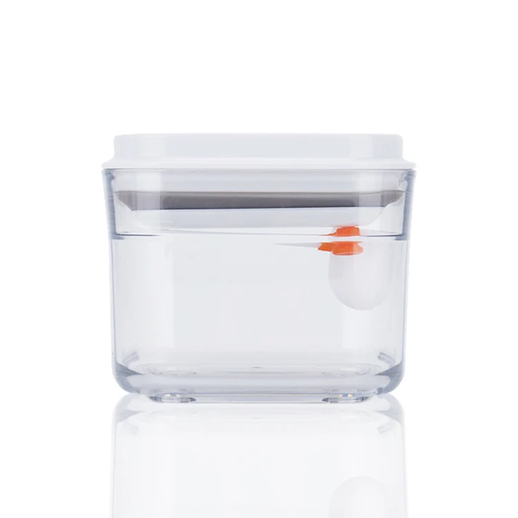 Plastic Airtight Food Containers with Transparent Lid Snack Box