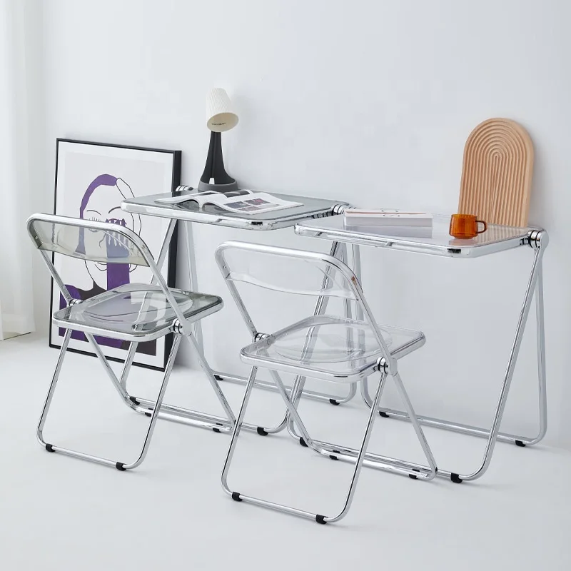 YWJ Yaweijia Table Laptop and Study Folding Plastic Folding Table Folding Table and Chairs for Events