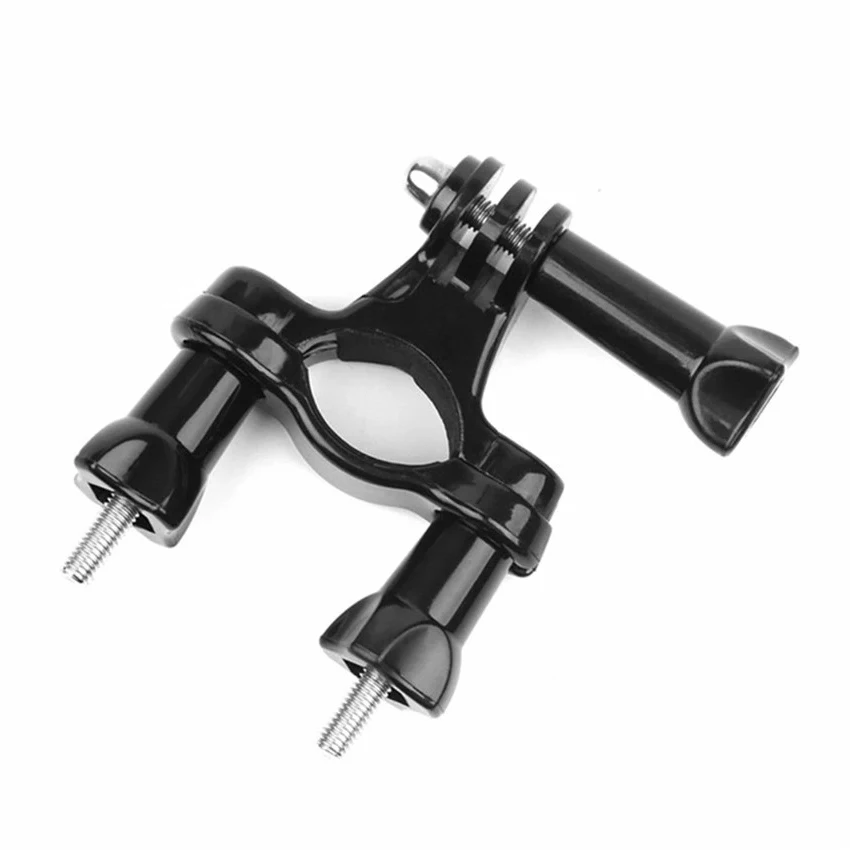 Hongdak Motorbike Handle Bar Large Clamp Mount Clip Holder for Go Pro 11 10 9 8 Phone Adapter Action Camera Accessory