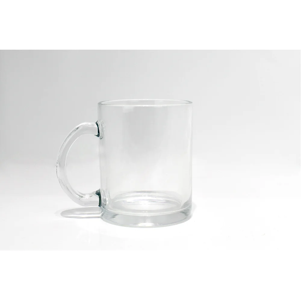 Clear Glass Sublimation Mug - 11oz.