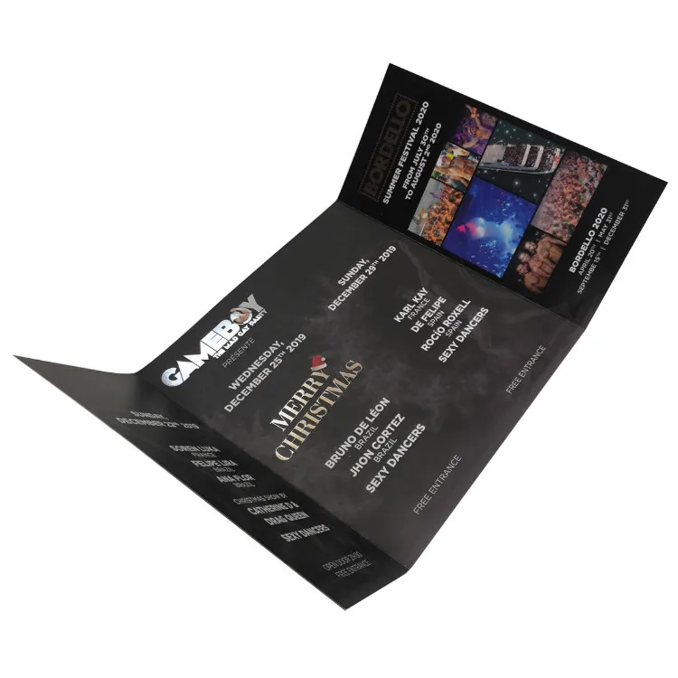 Cheap OEM Custom Profile the Product Brochure Printing Real Estate Flyers Pamphlet Printing Flyers Maker