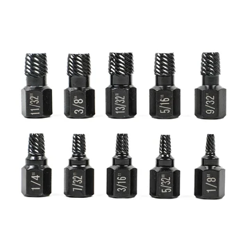 10-Piece Efficient Hexagonal Bolt Removal Tool Set Convenient Screw Remover Product