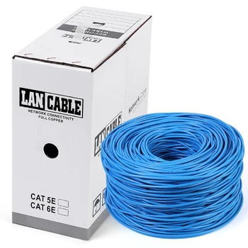 cat6 lan cable cat5e wire cat 6 ethernet cable utp indoor cat6 network cable for computer