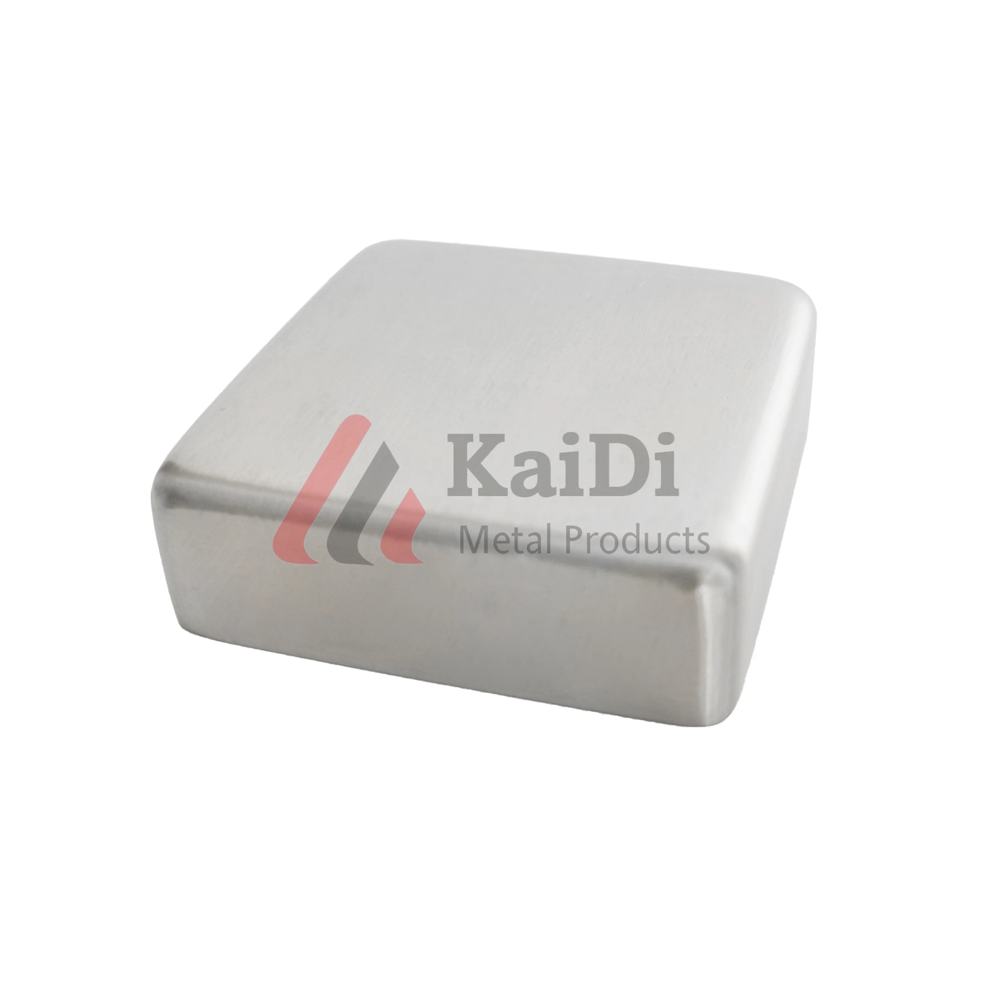 Luxury Glass Railing Stair Handrail Square Metal Tube End Cap - Buy ...