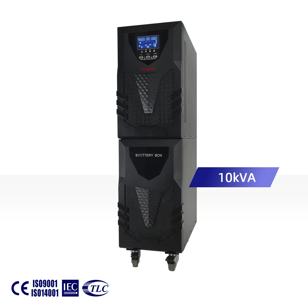 Techfine/OEM Max Life 10Kva Uninterruptible Power Supply (UPS) Cheap 10Kva UPS On-Line UPS