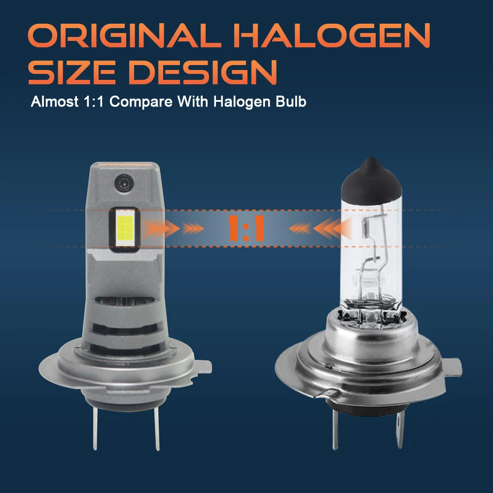 hid XENON Ballast to LED Auto LED Light Avto Canbus Car Headlight Bulb for Volvo S80 S80L S40 XC90 XC60