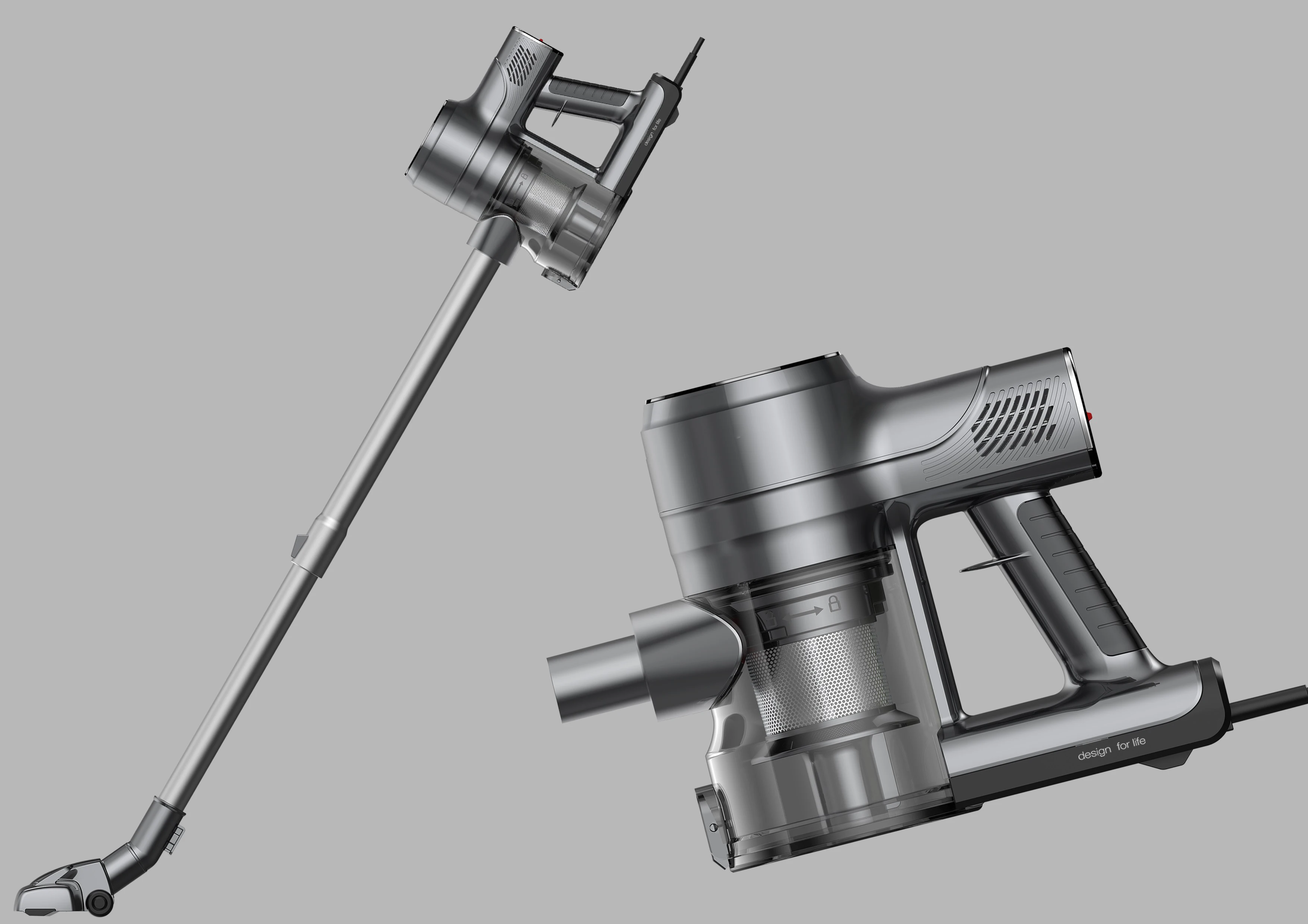 Bagotte Steelstofzuiger Cordless Vaccum Aspirateur Aspirador