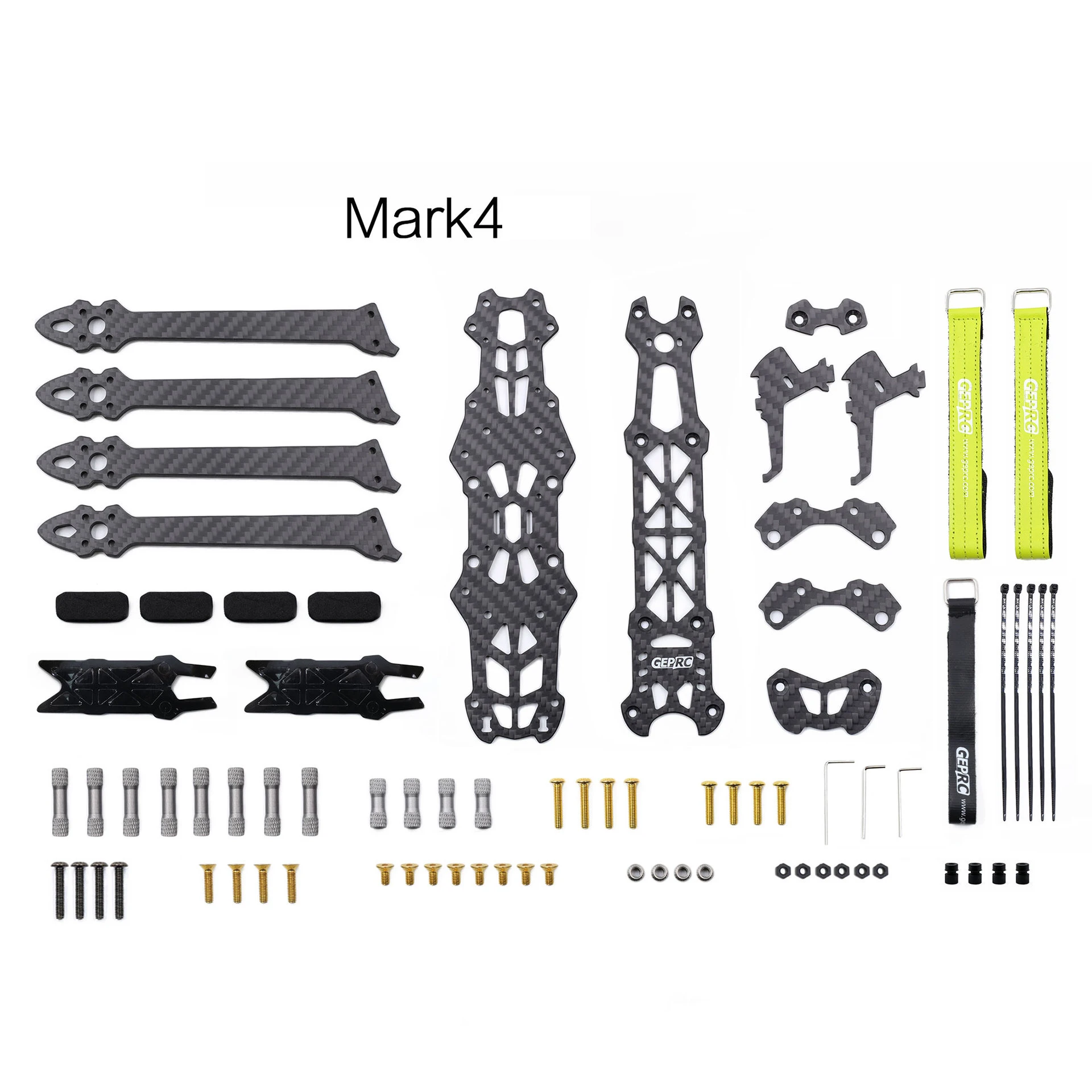 Mark4 7inch 295mm With 5mm Arm Quadcopter Frame 3k Carbon Fiber 7