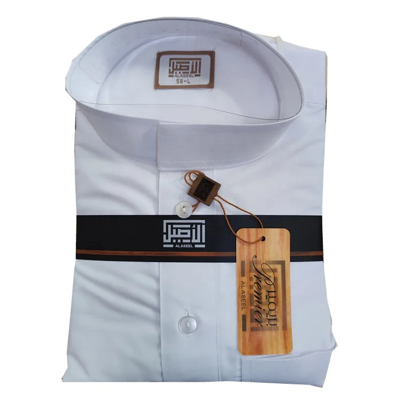 Modest Saudi Winter Premium Thick Thobe Thawb Islamic Clothing Arab Jubah Stand Collar With Pockets Robe for Men