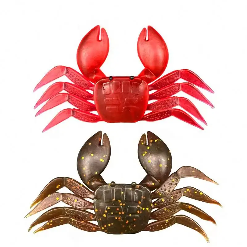 8cm 7g Crab Lure Bait - Realistic 3D Simulation Fishing Tackle