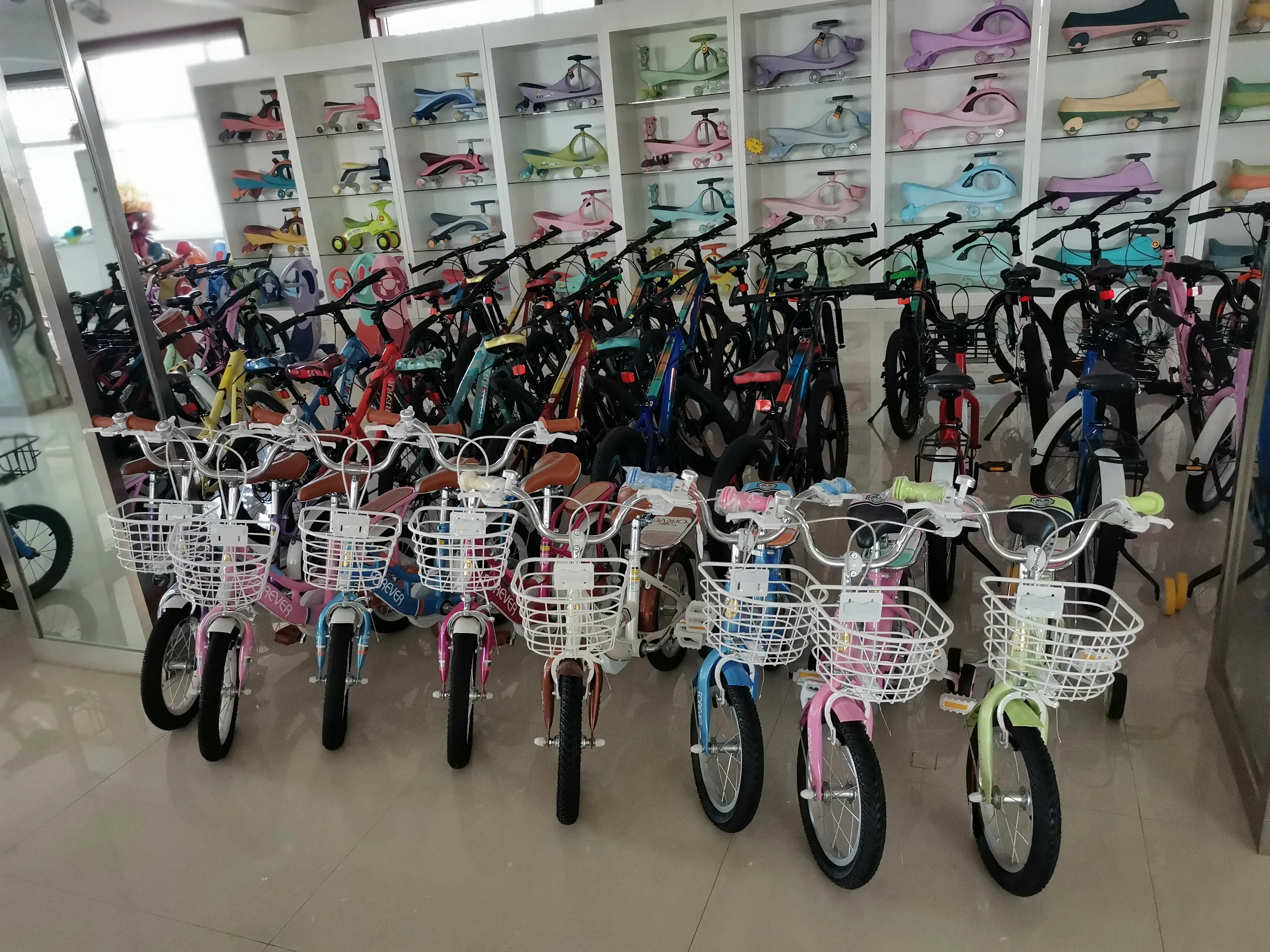 New Girl Princess Child Bicycle 12/14/16/18 Inch Baby Stroller Child ...