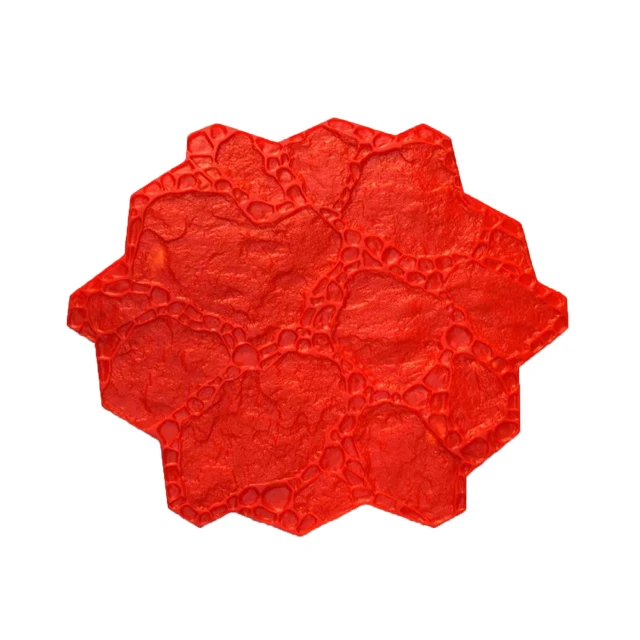 Polyurethane Stone Pattern Rubber Concrete Stamp Mat Paving Mould Liquid Silicone for Stamped Concrete Printing Molds