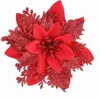 Red velvet pink flower 14cm