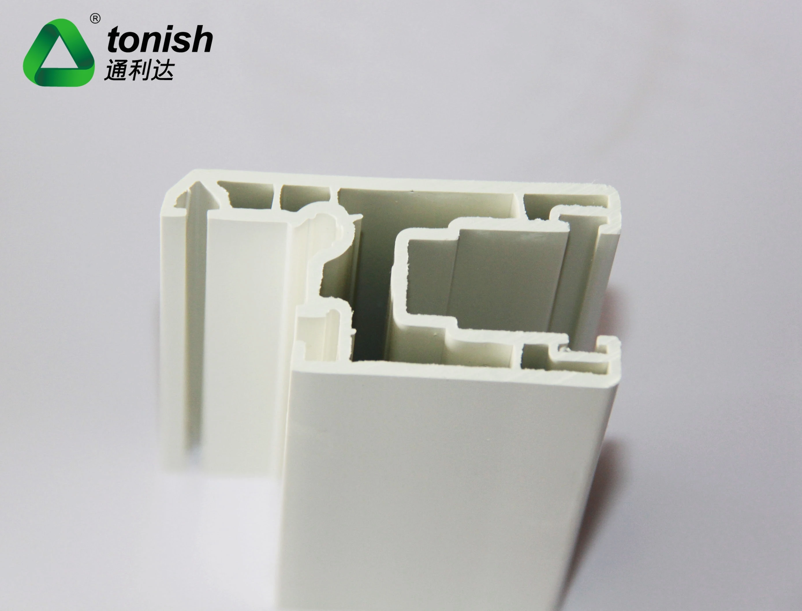 China Upvc Plastic Window Customized  Multiple Track Sliding System Pvc Profile for windows and Doors