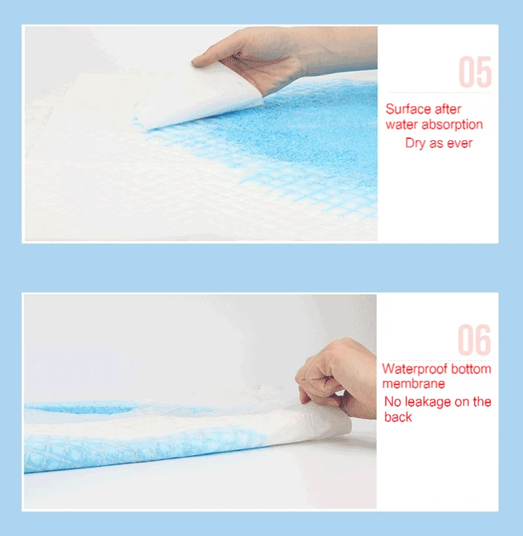 Wholesale Environmentally Friendly Disposable Puppy Pee Pad With Leak
