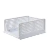 Folding Basket [White, Tall]