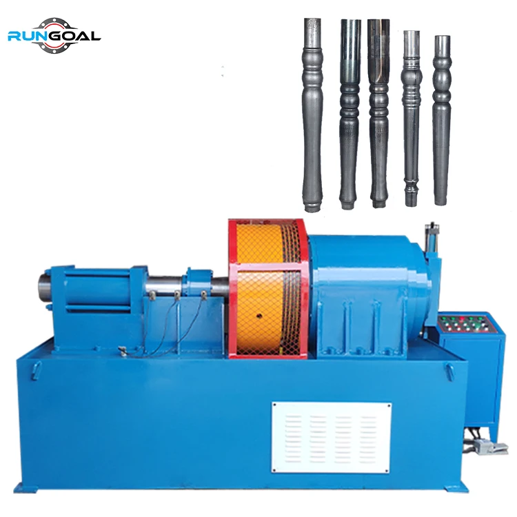 Decorative Iron Pipe Metal Tube Forged Embossing Machine Tube Forming Machine Rotary Swaging Machine