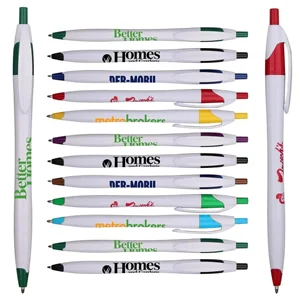 IDO Promotion Ball Point ABS Plastic Cheaper Pen Custom logo Printing Logo Pen With Logo Hotel Pens