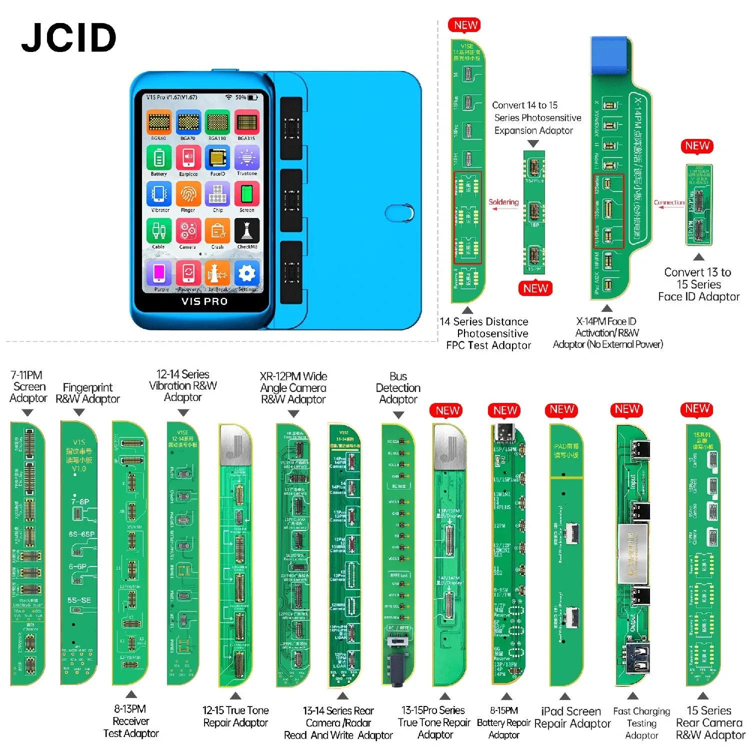 JCID V1S Pro Programmer for iPhone – Mobile Phone Repair Tool for