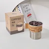 Coffee bean latte