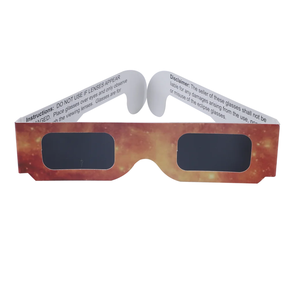 Factory Wholesale Iso Certified Solar Eclipse Glasses Customized Design