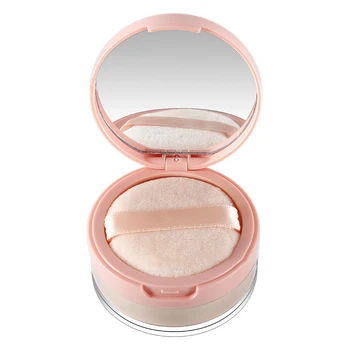 high quality best selling pink container face loose setting powder